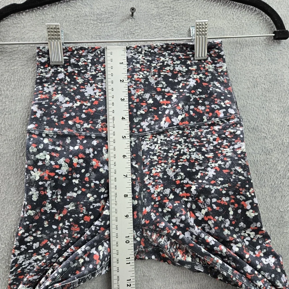 Lululemon‎ Women Activewear Pants 2 Black Align HR Legging Floral Yoga 22